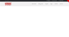 Desktop Screenshot of hiway.com.br